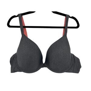 Avenue Body Comfortable Gray Peach Underwire Women's Bra 44C